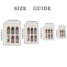 1/2 件豹纹墙面艺术画杂志封面帆布印刷画时尚猎豹海报时尚装饰卧室、客厅、墙壁装饰礼物（无框） - 彩色 - 查看 5