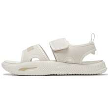 Puma Unisex SoftridePro 24 涼鞋 透氣輕量休閒款 適合室內外、海灘、日常穿著 395429 - 米白色 - 查看 2