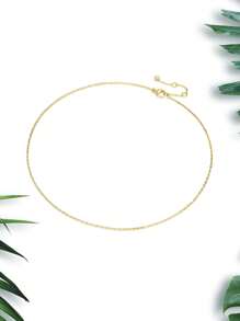 極簡鏈條樣式項鍊