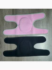 1pc Thick Knee Pads For Dance, Yoga, Volleyball, Anti-Slip & Shock Absorbing, Adjustable For Men & Women, Padded Knee Support With Thick Sponge & Straps