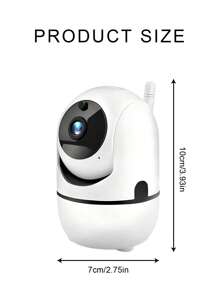 1080p 高清 2.4Ghz 智能家居安全摄像头 - 全天候彩色夜视、平移/倾斜/缩放、双向音频、带运动报警的宠物监视器 - 无线室内/室外安全摄像头 - 黑色 360 度无死角移动远程摄影监视器 - 彩色 - 查看 10