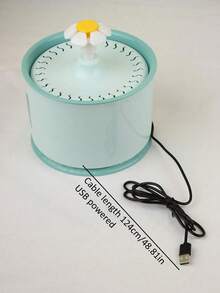 PETSIN 1 件装自动 USB 电动宠物饮水器，适合猫狗自由饮水 - 彩色 - 查看 11