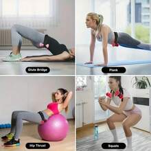 1pc Black Butt Lift Band, 10cm Wide Booty Resistance Band For Glute, Hip, Squat, Deadlift, Lunge Workout