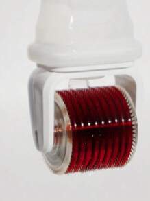 600/540/192 微针滚轮，适用于面部、头皮和面部毛发，MTS 气动面部滚轮美容工具，适用于沙龙/家庭使用；海外学生返校礼物，美容，护肤，水疗，自我护理，护肤工具，面部护理，美容师用品，按摩，面部按摩工具，面部滚轮 - 黑色 - 查看 7