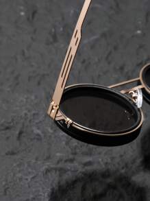 1 副可调节旋转变色复古装饰派对眼镜 - 彩色 - 查看 8