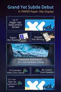 Lenovo Pad Pro Flagship Tablet, 12.7-Inch, 2.9K 144Hz High Refresh Rate Full Screen, 10200mAh Large Battery, Long Battery Life, HD, Smooth And High Performance, Xiaoqingxin - Xiaoqingxin - View 8