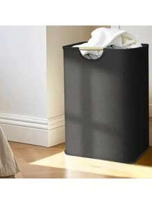 1 件脏衣篮，可折叠手持织物洗衣篮，适用于卧室、浴室、衣物收纳