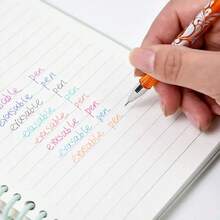 45 Sets Of Erasable Neutral Pens, With Eight Colors And Replaceable Ink Cartridges. Eraser Included. Writing Width 0.5 Mm. Suitable For Schools, Office Supplies., Back To School - Sets - View 5