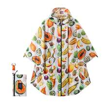 Lightweight Rain Poncho With Zipper, Waterproof Raincoat With Hooded And Pocket, Portable Rain Jacket For Adult Outdoor Activities Summer Cooling, Beach, Travel, Spring Summer Picks, Brides Maid Gifts, Room, Bedroom Decor, Bedroom Decor, Beach, Travel, For Men, For Women, Vacation,Cute Stuff - Multicolor - View 26