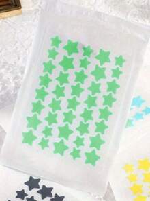 Colorful Star-Shaped Face Stickers, Suitable For Daily Decoration, Events And Parties - Multicolor - View 7