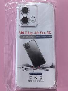 1 件透明手机壳适用于 Moto、OnePlus、Nothing 系列，简约纯色手机保护套，轻巧防摔 TPU 外壳（军用级防摔保护）防水防震防刮 - 無色 - 查看 7