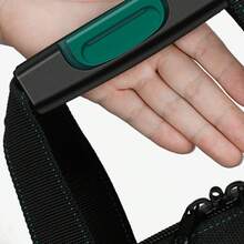 1 件重型帆布牛津布工具包，大容量电工木工便携式工具收纳袋，防水，带多个隔层，可存放螺丝、钉子、钻头等