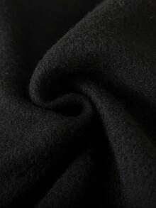 Conjunto de sudadera con capucha de forro polar y pantalones con estampado de letras divertido para niño pequeño, conjunto de moda casual para otoño e invierno