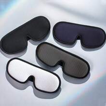 1个3D睡眠眼罩，100%遮光，柔软舒适，助眠眼罩，旅行必备，适合上学、通勤、旅行、居家等多种场合。 - 彩色 - 查看 5