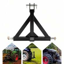 3 Point Trailer Hitch With 2 Inch Receiver, Tractor Drawbar Hitch Adapter+ 3* Hitch Pins For Trailer Towing - 1 - Ver 8