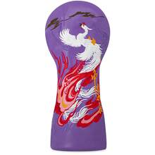 Sarung Putter Kayu Bertema Phoenix yang Cerah - Perlengkapan Pelindung Multi-Lapisan Eksklusif Premium | Ideal Untuk Penggemar Golf & Kolektor Barang Legendaris - Purple - View 3