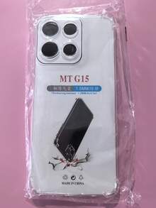 1 件透明手机壳适用于 Moto、OnePlus、Nothing 系列，简约纯色手机保护套，轻巧防摔 TPU 外壳（军用级防摔保护）防水防震防刮 - 無色 - 查看 26