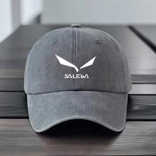 SALEWA Fashion Printed Baseball Cap, Vintage Dad Hat, Outdoor Casual Sunshade - Xám - Xem 2