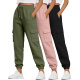 Black, Army Green, Pink