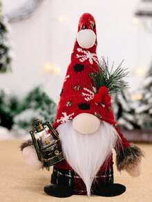 1pc Christmas Rudolph, Cartoon Cute Gnome Doll Christmas Ornament,Christmas Gift Pendant For Christmas Party Decoration, Christmas Decorations,New Year Party Decor Home Decor, Window, Living Room, Bar, Cafe Decoration, Xmas Party Favors Couple Christmas Gift,Christmas Party Supplies,Room Kitchen Table Decorations,Xmas Decor