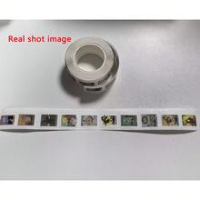 500张/卷 卡通塔罗牌贴纸（1英寸标签/每卷10种图案）卡通美学贴纸卷 自粘封口 剪贴簿卡片 信封 手工制作、杯子、计划本、礼品、派对用品 - 彩色 - 查看 2