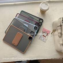 Capa Protetora de Tablet de Alta Qualidade com Sensação de Pele Fosca e Suporte Único com Quatro Cantos Elevados Anti-Queda, Adequada para IPad Mini 4/5/6/7, 9.7, 10.2, 10.5, Air 4/5, 10th, 10.9, Pro 11 Polegadas, Air 11 (M2), IPad Air 13 (M3 2025), IPad Air 11 Polegadas (M3) 2025, IPad (A16) 11 Polegadas 11ª Geração 2025