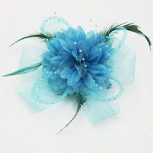 D EXCEED 1/2 PCS Vintage 1920s Beaded Fascinator Hat For Women - Art Decor Headpiece With Lace & Feathers | Gatsby Tea Parties, Weddings, Derby & Opera Events | Mother's Day, Bridal Shower, Teacher Gift Idea Valentine's Day Accessories - European and American Fashion Headwear - View 17