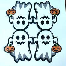 20 منديل بشكل قرع مع شياطين صغيرة، لوازم مناديل طوابير الهالوين