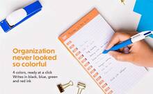 BIC 4 Color Fashion  Ballpoint Pen With 1.0 Mm Medium Point And Assorted Ink, 2-Count Pack In - Biến thể1 - Xem 4