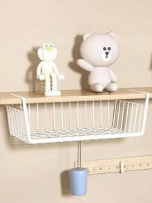 1 pièce Panier à fruits, panier à légumes, étagère de rangement pour table à manger, étagère à fruits pour plan de travail et montage mural, rangement pour collations, épices, panier de rangement multifonction pour pommes de terre et oignons pour la cuisine et le salon