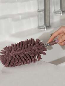 Plumero de microfibra, plumero retráctil y lavable para limpieza, plumero de plumas, plumero extensible para telarañas, diseño compacto y portátil con cabezal flexible, ventilador de techo, muebles, herramientas de limpieza para quitar el polvo, persianas, automóviles, organizador de almacenamiento de techos altos y regalos navideños para adultos - Multicolor - Ver 7