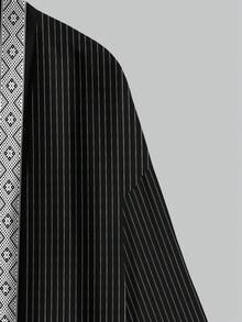 男士龙袍印花防晒，涤纶，休闲夏季风格