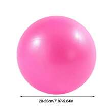 PVC Anti-Burst Pilates Yoga Ball With Pump, Balance Fitness & Massage Shaping