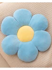 Christmas Decoration 1pc 6-Petal Flower Shaped Cushion/Plush Throw Pillow, 40cm/15.74inch, 9 Colors, Suitable For Halloween, Thanksgiving, Christmas, Mother's Day, New Year, Valentine's Day, Easter, Bedroom, Living Room, Vehicle, Outdoor Holiday Decor