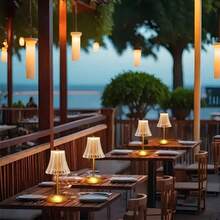 Crystal Wireless Desk Lamp - 1/2 Rechargeable Gold Vintage LED Desk Lamp With USB Port, 3-Color LED Small Portable Touch Lamp For Bedroom Living Room Home Office - 小花瓣 - 查看 3