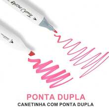 24/30/36/48 Pieces Double Head Marker Pen Set Watercolor Pens For Kids - 彩色 - 查看 2