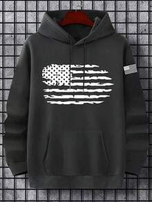 Open Phase Super Hot Men's Hooded Sweatshirt | Best Selling Must-Have For Autumn/Winter! - Dark Grey - View 4