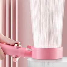 Cabezal de ducha ajustable de 5 posiciones en color rosa, cabezal de ducha de lluvia con calentador de agua para baño, rociador de ducha - Multicolor - Ver 5