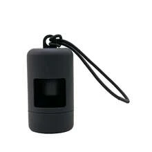 17 Colors Portable Dog Poop Bag Dispenser Holder | ABS Plastic Durable | Quick-Release Twist Cap For Easy Refill | Leash Clip & Wall Mount | Pet Waste Bag Carrier For Walking Dogs - Multicolor - View 15