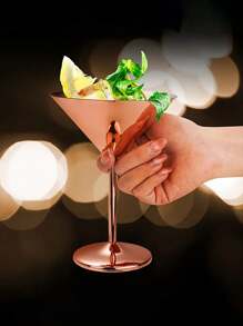 2pcs/Set Stainless Steel Silver Boston Cocktail Drink Stirrer Mixer, Easy To Use Beverage Mixing Cup, Suitable For Home, Restaurant, Bar And Party, Great Gift For Men