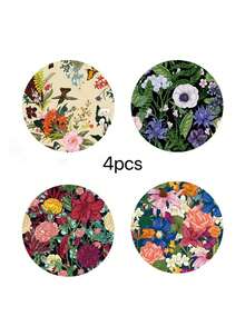 1 Set (4 Stück) Wärmeisolierende Untersetzer, Küchen- und Esszimmertischsets, Topflappen, Tassenunetersätze, wasserdichte Tischsets, Muss-Habe für Zuhause und Küche, Küchenutensilien und -ausstattung als praktische Weihnachtsgeschenke