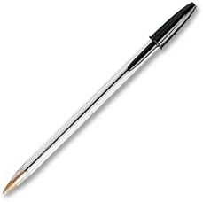 BIC Cristal Xtra Smooth Ballpoint Pen, Medium Point (1.0mm), Blue, 10-Count - 黑色 - 查看 4
