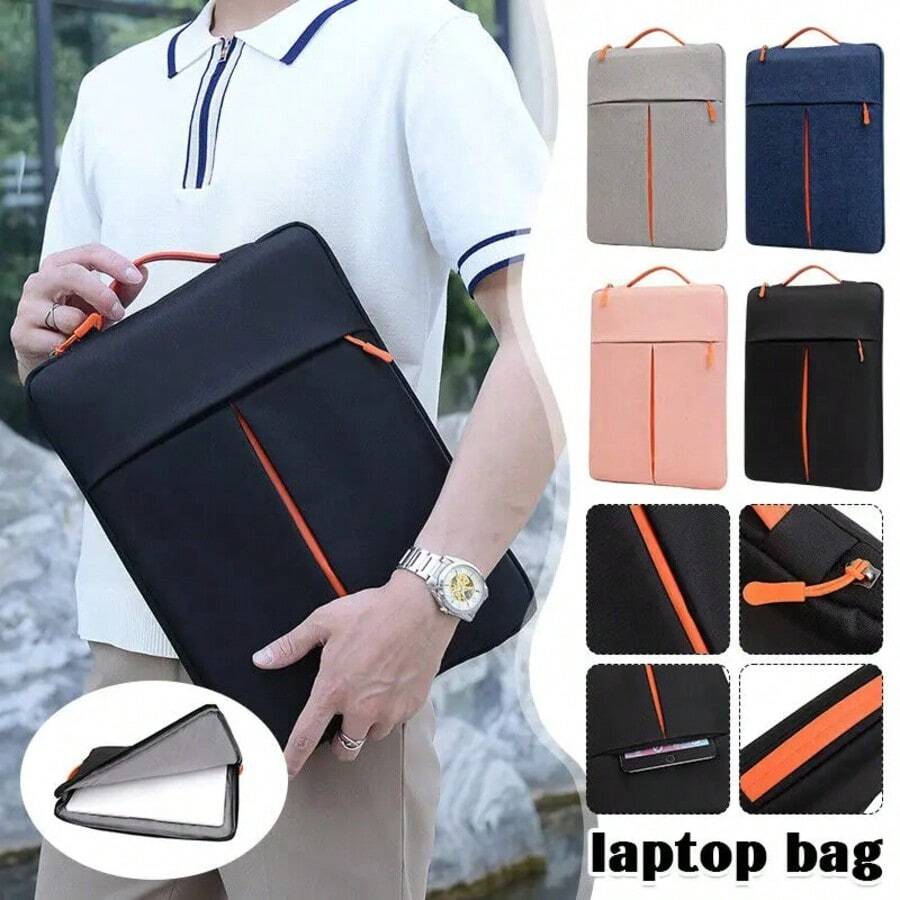 DANYCASE 11-16 英寸时尚笔记本电脑包适用于 12 13 14 15 16 英寸笔记本电脑,兼容 MacBook Air Pro 华硕工作商务电脑包秋季大学必备笔记本电脑包女士 书包笔记本电脑保护套返校 - 彩色 - 查看 1