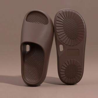 ASHALI Pantuflas de interior para mujer, pantuflas de baño antideslizantes e impermeables, estilo de pareja