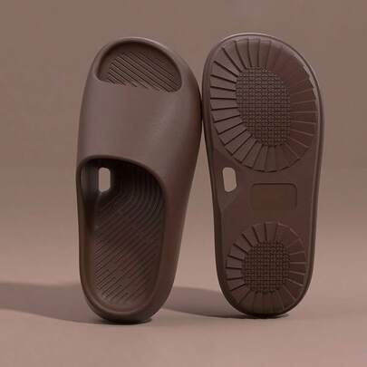 ASHALI 女性用室内スリッパ、防水 滑り止め バスルームスリッパ、カップルスタイル