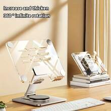 Desktop Tablet Holder, Adjustable For IPad Holder Portable Display Holder Metal Tablet Holder, For IPad 10th Generation Accessories, Suitable For Office, For IPad/IPhoneX/For IPad Pro Or Other 4.7~12.9 Inch Screen Device Mobile Phone Holder