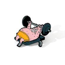 SPONGEBOB 1/2 Pcs Classic Anime SpongeBob SquarePants Brooch Set Cute Patrick Star Enamel Pin Backpack Clothing Jewelry Metal Badge Accessories Gifts