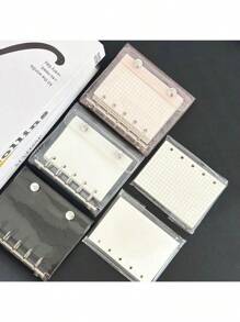 Neuer M5 Dual-Ring-Ordner, M5 Loseblatt-Notizbuch-Hülle mit 5 Ringen, transparente, einfache Loseblatt-Ordner-Ringe, abnehmbare, kratzfeste, weiche Hülle, ohne M5 Loseblatt-Notizbuch-Hülle-Ordner