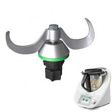 适用于 Thermomix Tm31 TM5/6 的面团刀，适用于 Thermomix Tm31 的刀具替换部件，不锈钢搅拌刀，适用于 Thermomix TM31 TM5/6 的替换配件，适用于 Thermomix 配件快速清洁