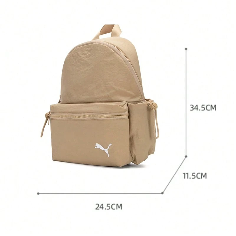 Women's Backpack, Casual Student Bookbag, Large Capacity Outdoor Travel Backpack (24.5*11.5*34.5cm) - Light Brown - View 1